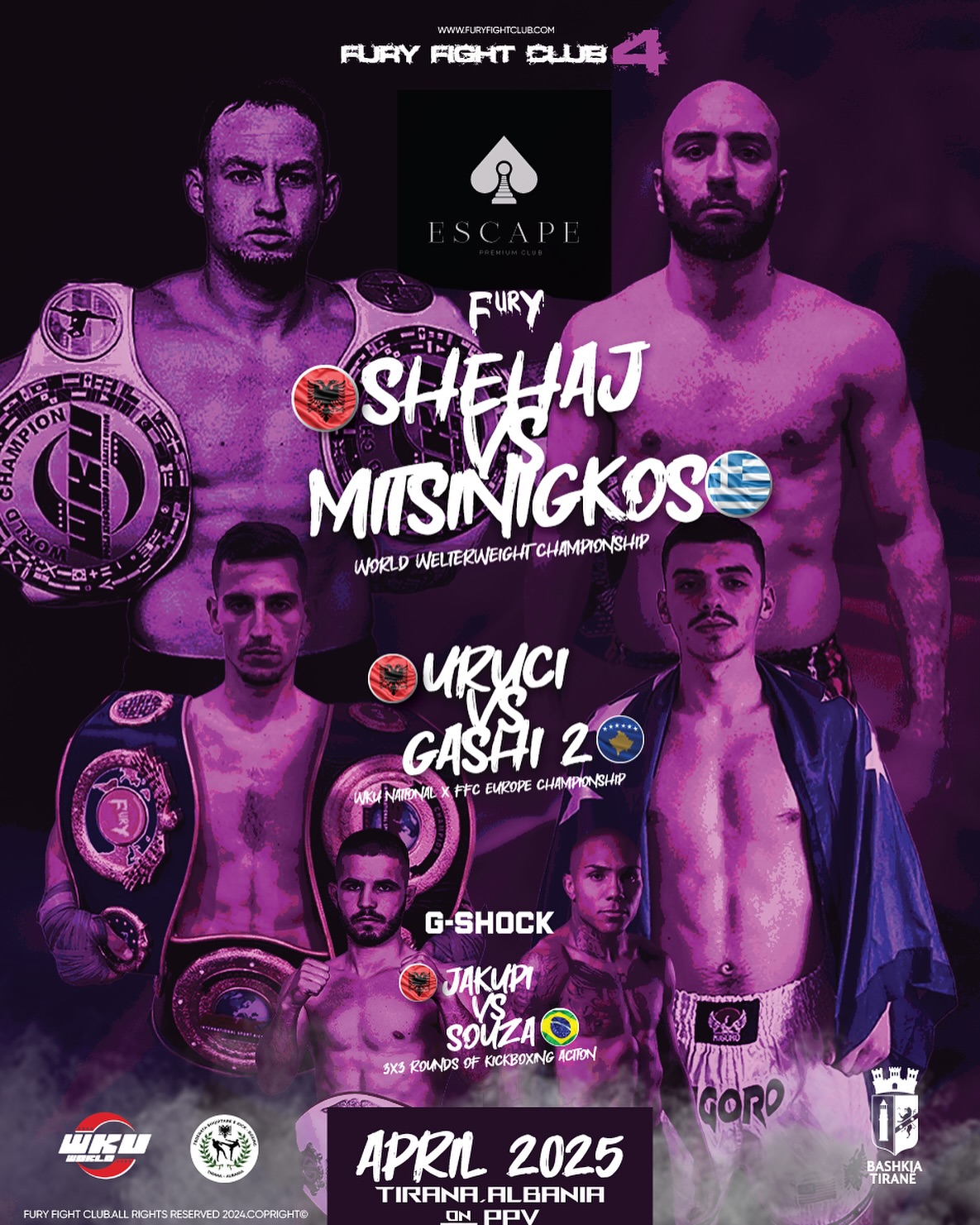 Fury Fight Club 4 poster