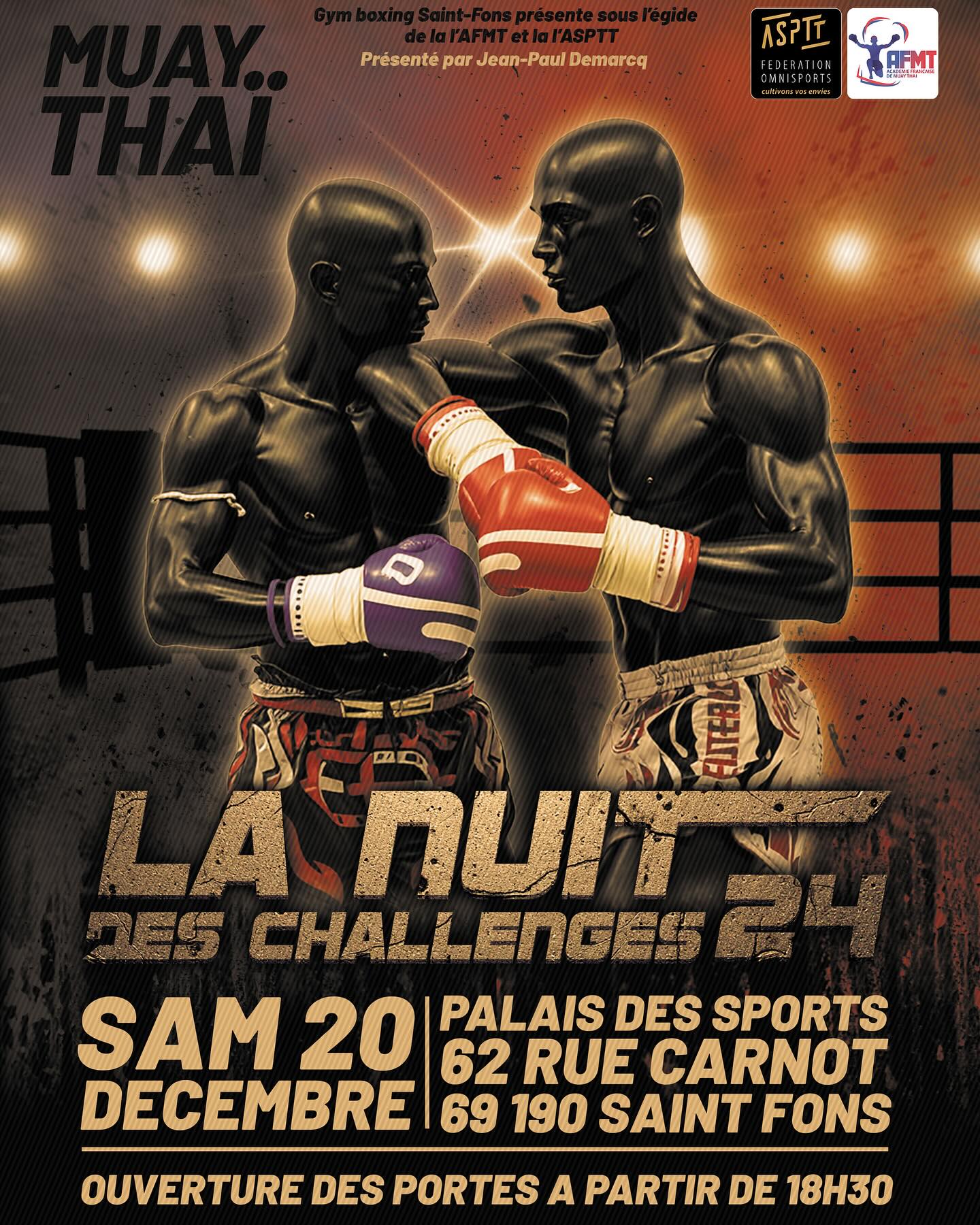 La Nuit des Challenges 24 poster