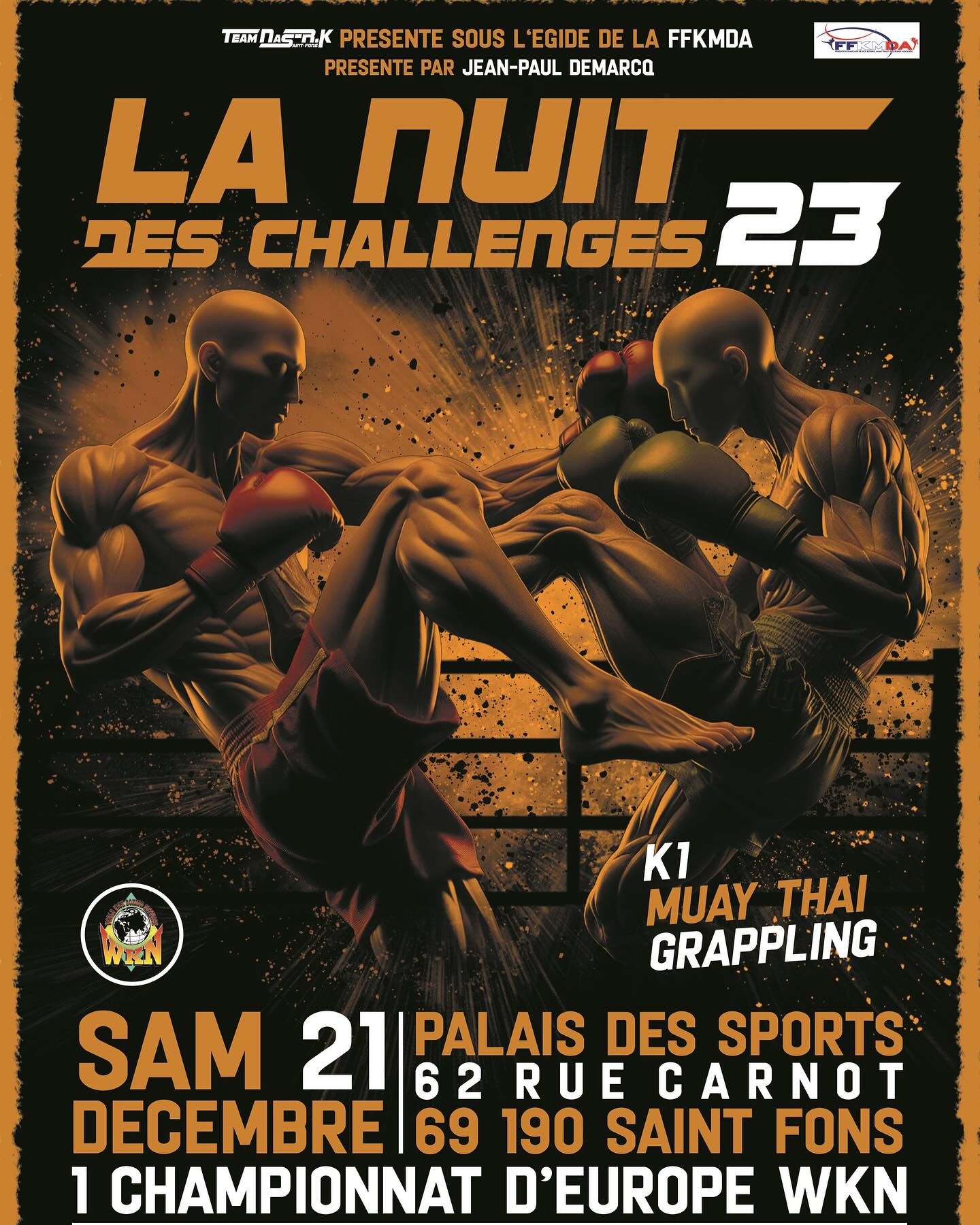 La Nuit des Challenges 23 poster