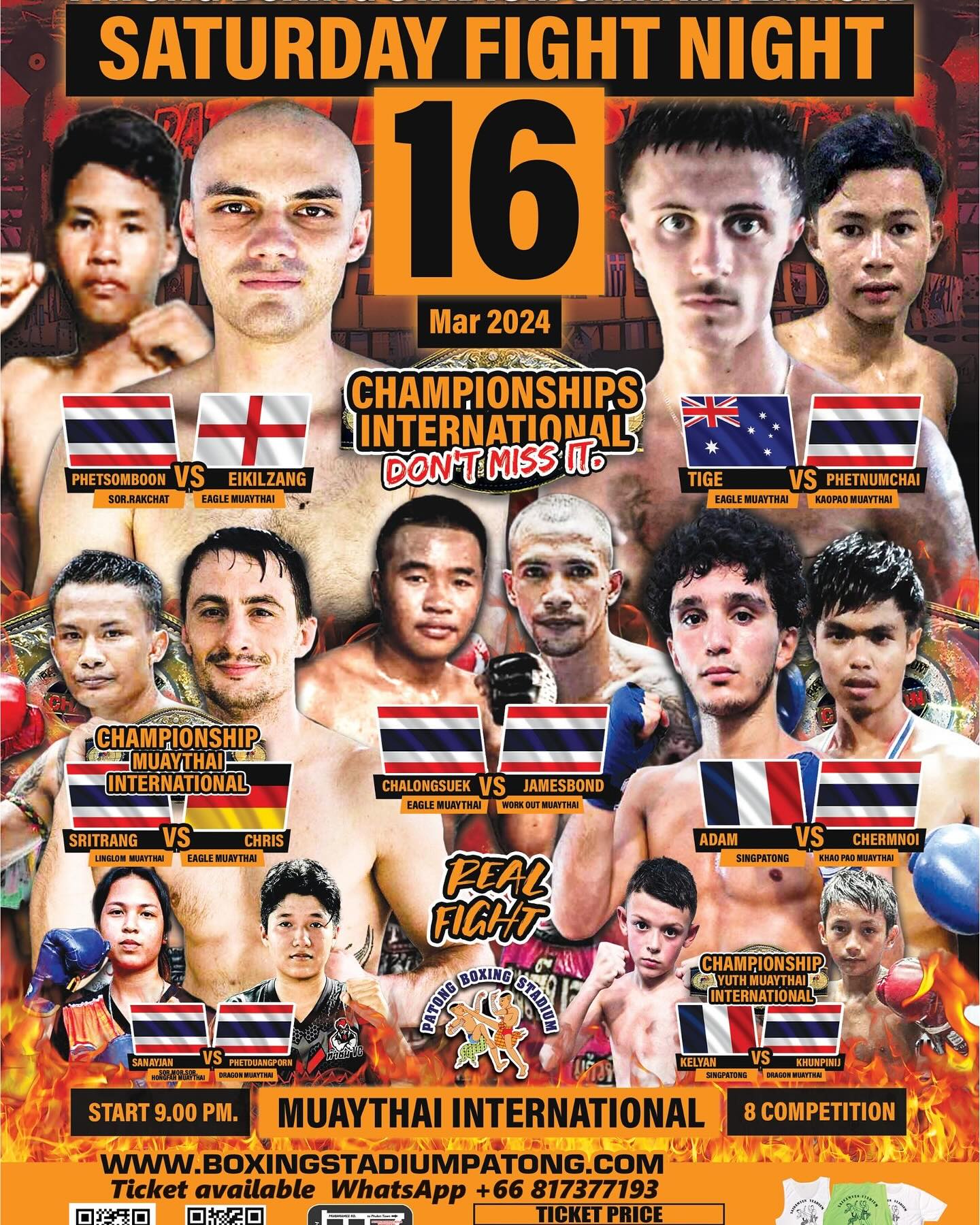 Patong Boxing Stadium (16.03.2024) poster