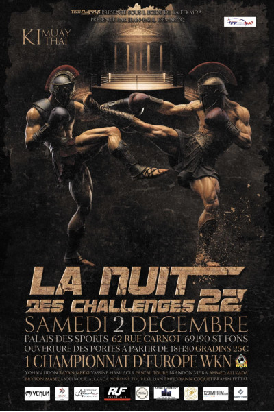 La Nuit des Challenges 22 poster
