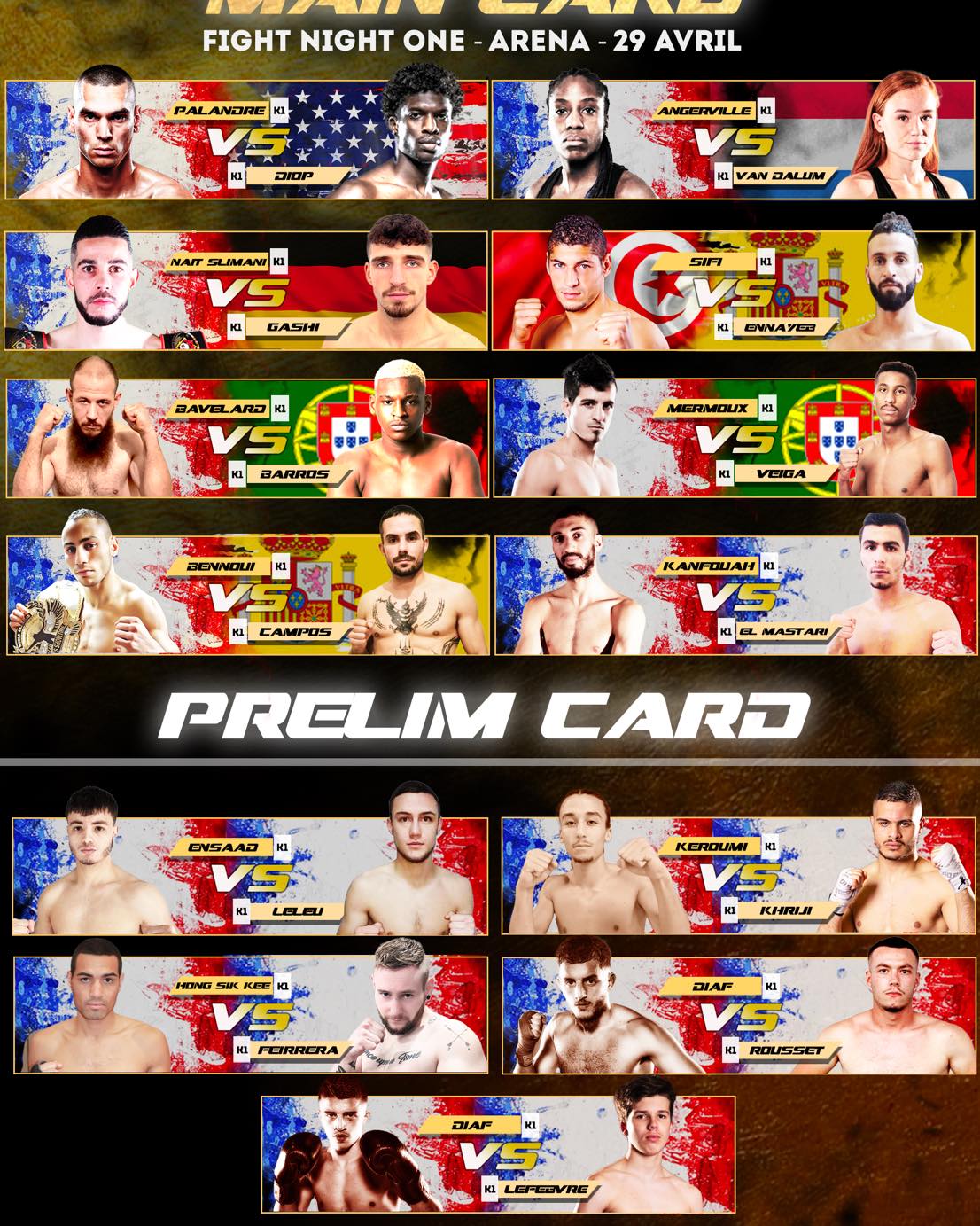 Fight Night One 14 poster