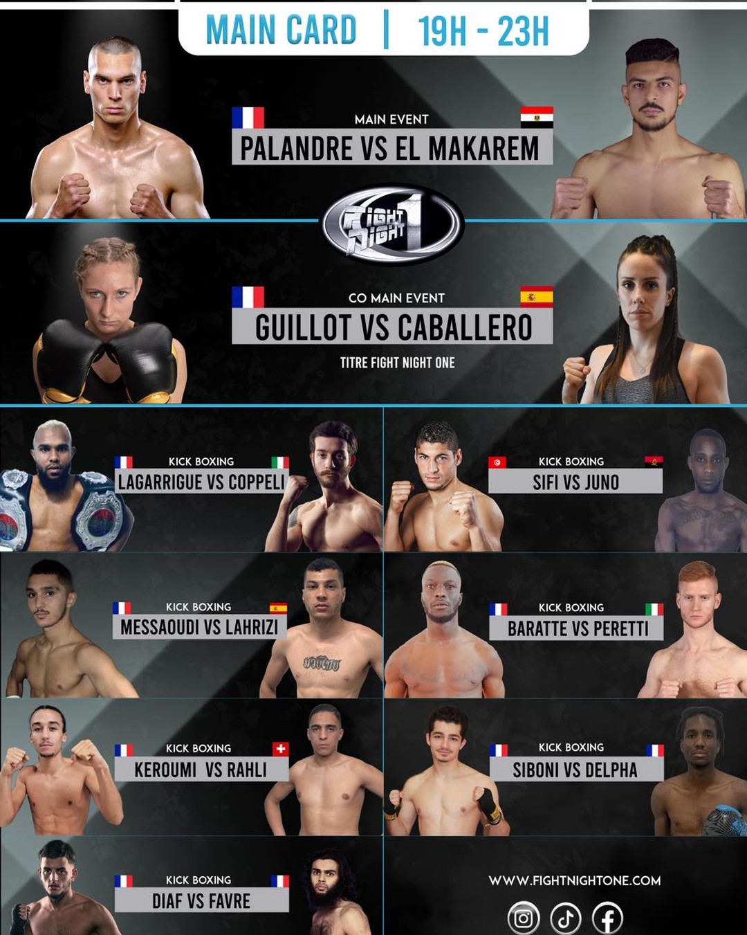 Fight Night One 11 poster
