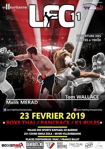Lyon Fighting Championship 11 poster
