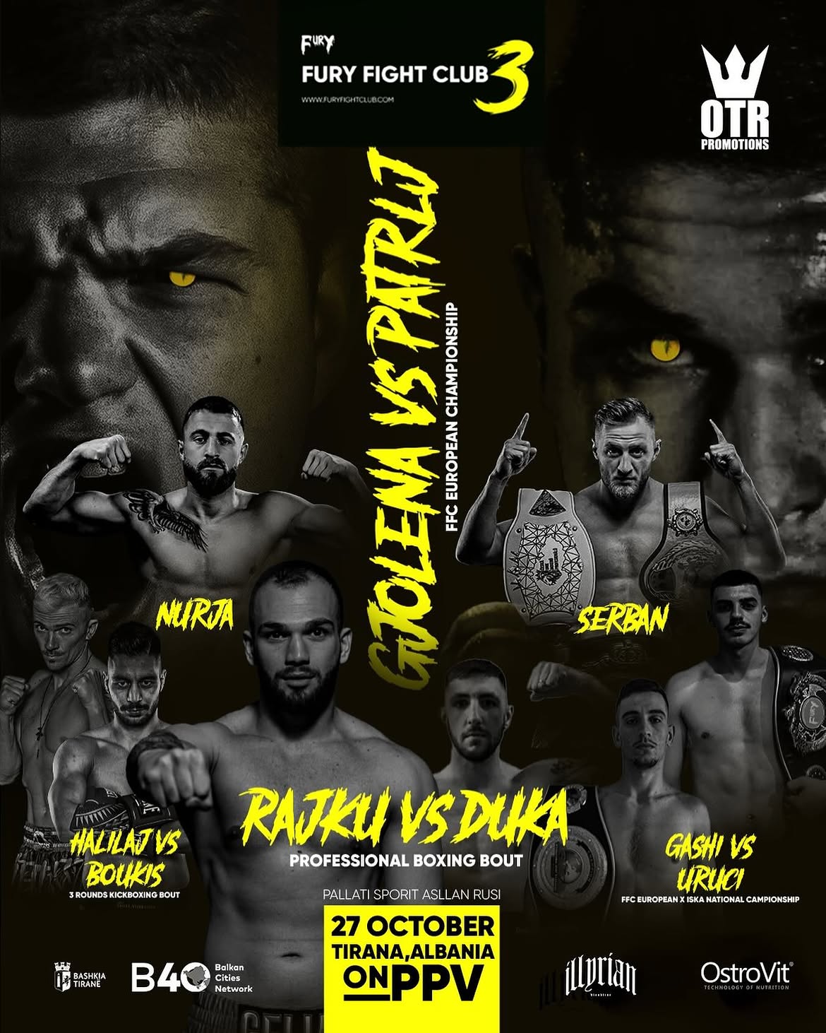 Fury Fight Club 3 poster