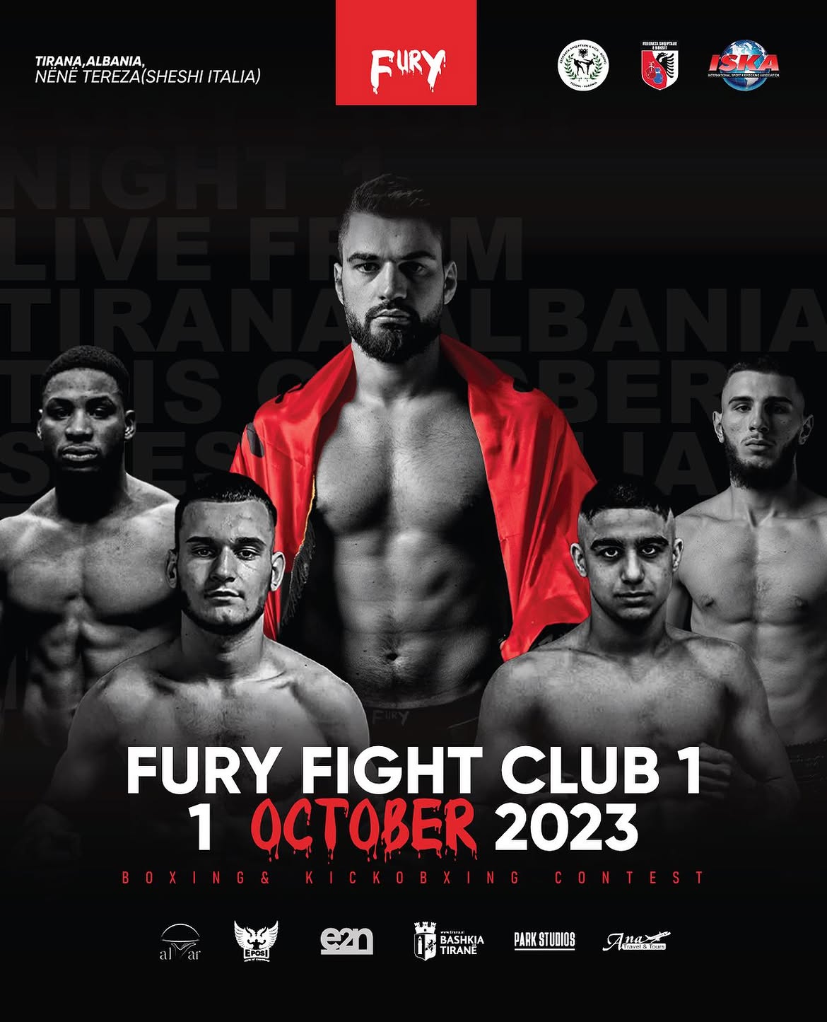 Fury Fight Club 1 poster