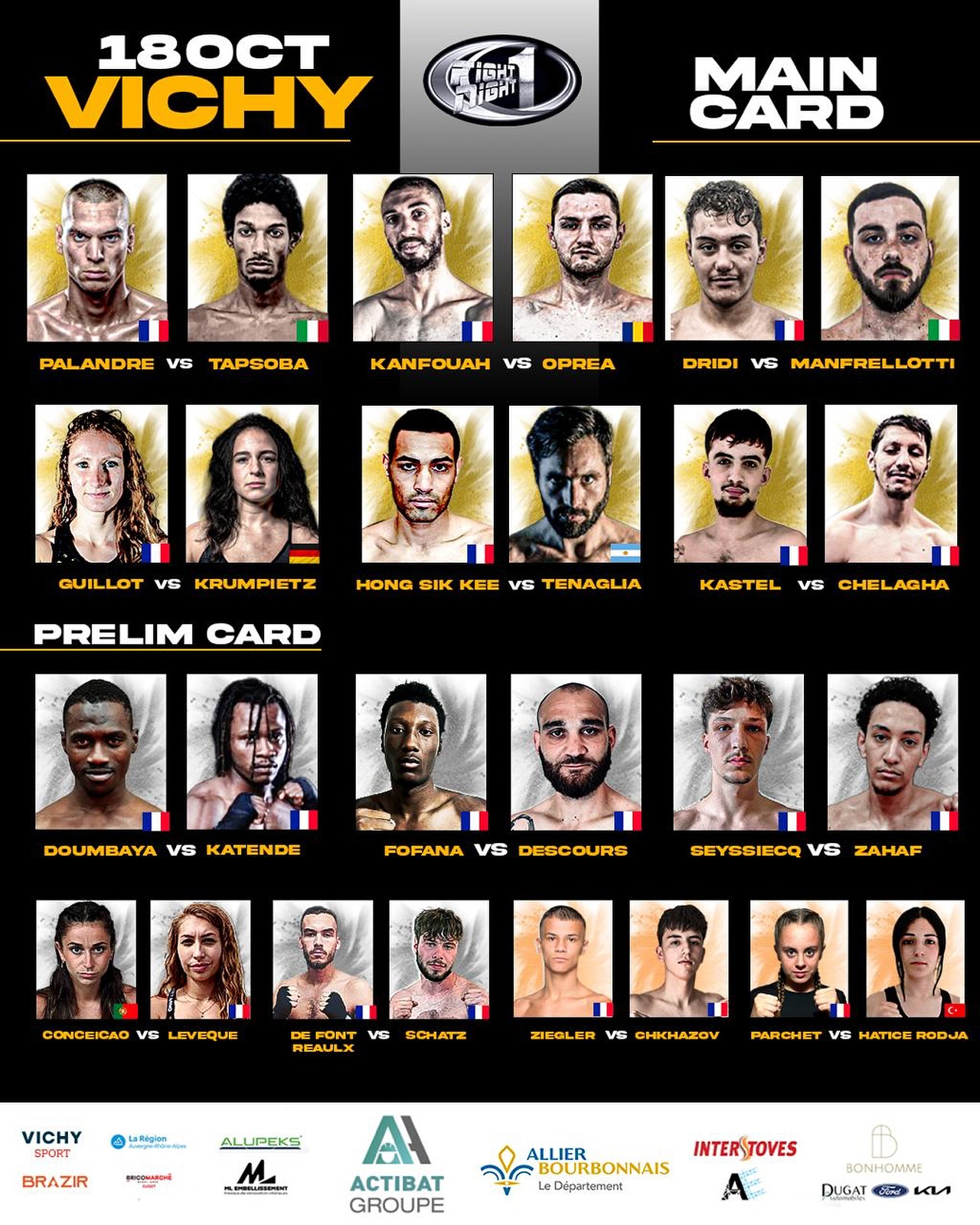 Fight Night One (18.10.2025) poster