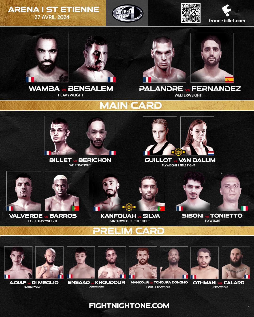 Fight Night One (27.04.2024) poster