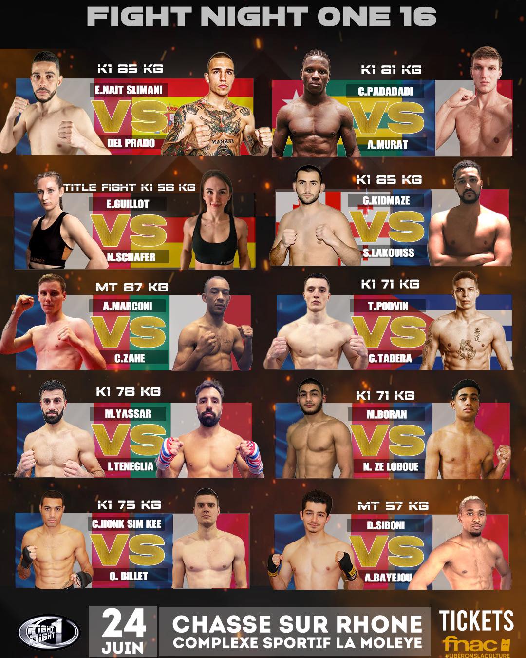 Fight Night One (24.06.2023) poster
