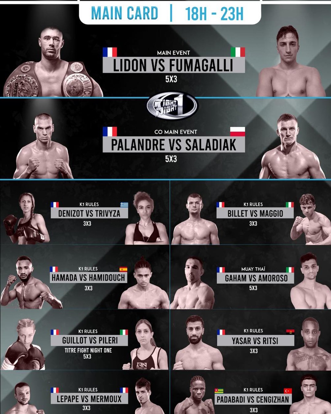 Fight Night One (09.04.2022) poster