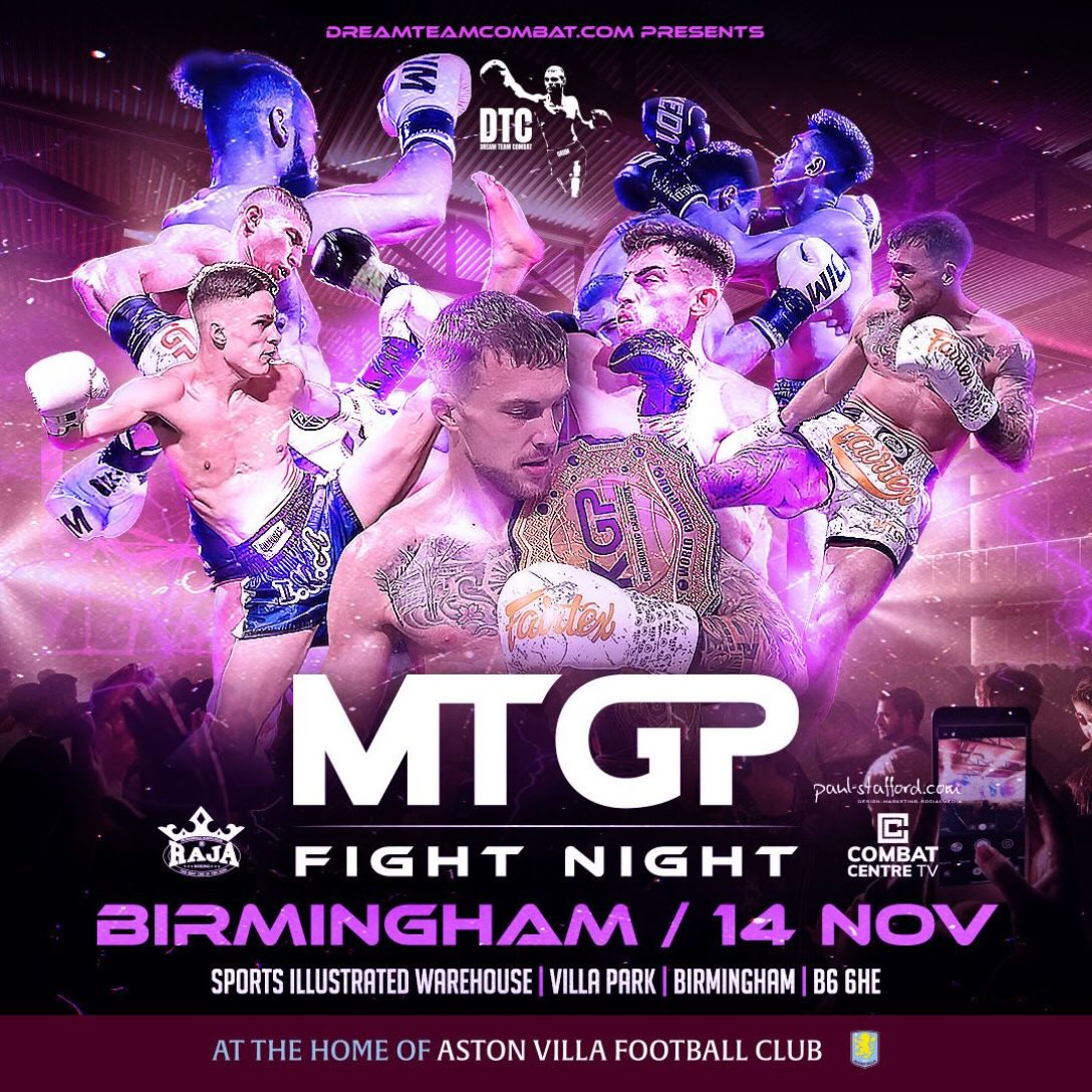 MTGP Fight Night - Birmingham poster