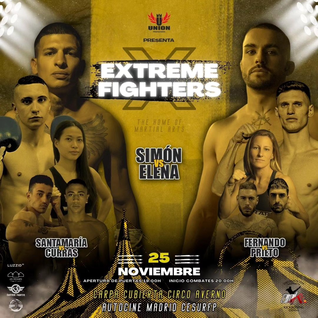 Extreme Fighters 10 poster