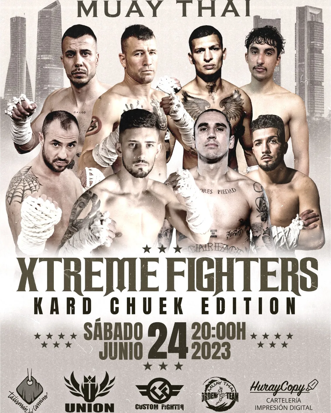 Extreme Fighters 8 poster