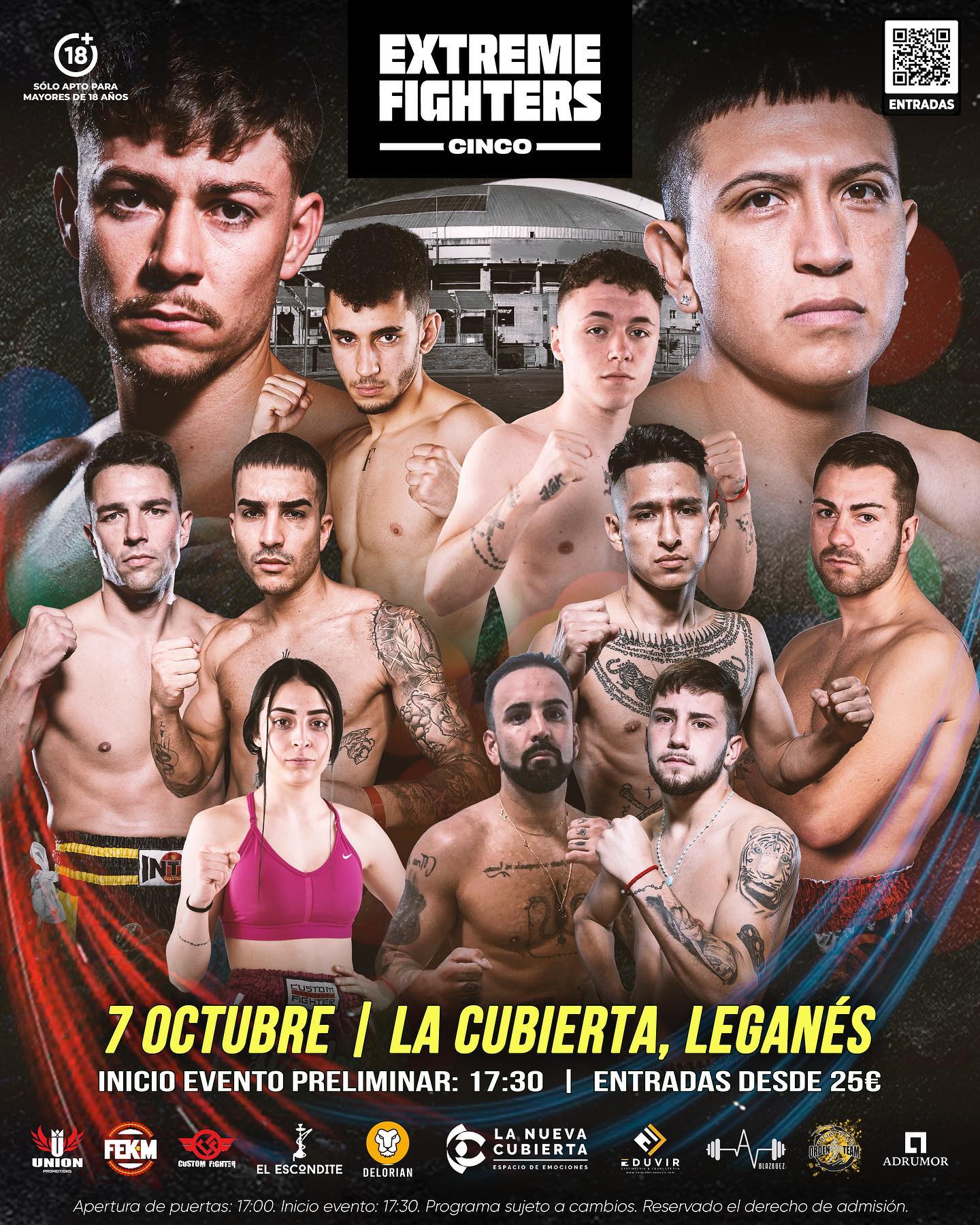 Extreme Fighters 5 poster