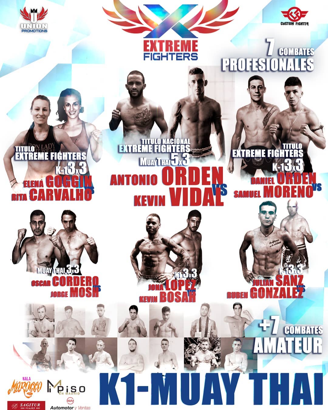 Extreme Fighters 1 poster