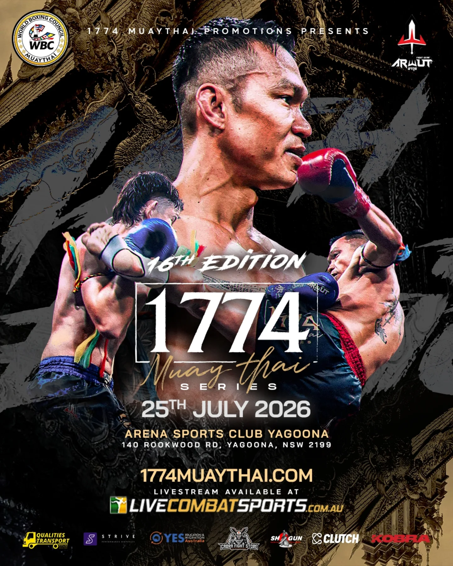 1774 Muay Thai Series - 16th Edition poster