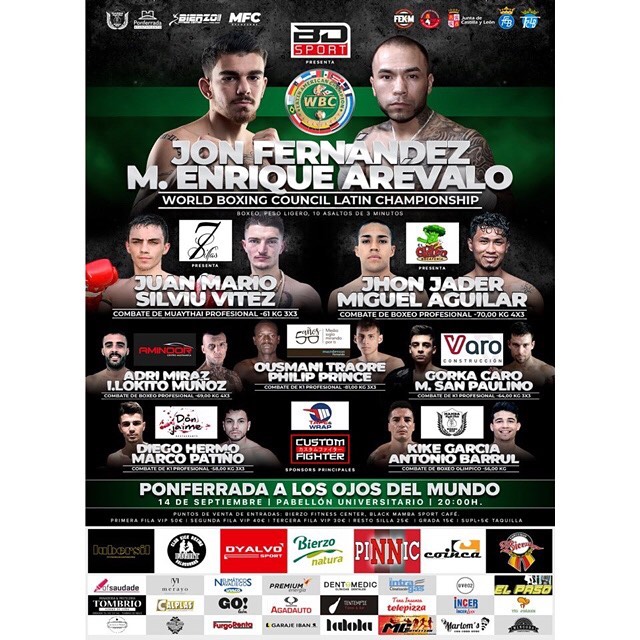 Ponferrada a los ojos del Mundo poster