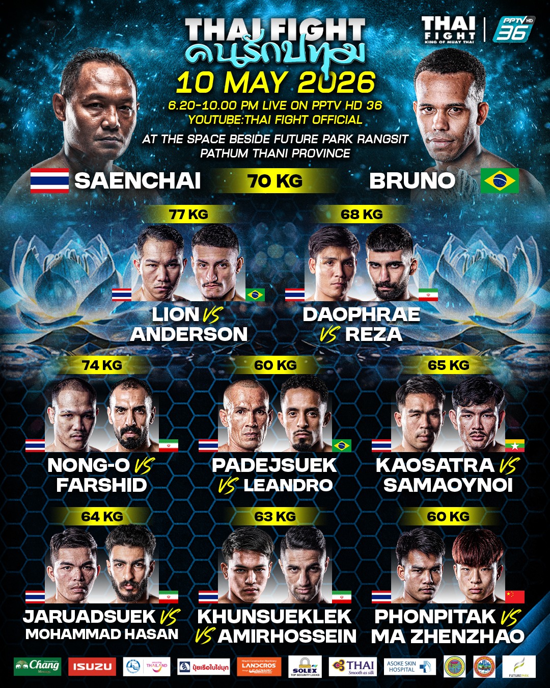 Thai Fight League (10.05.2026) poster