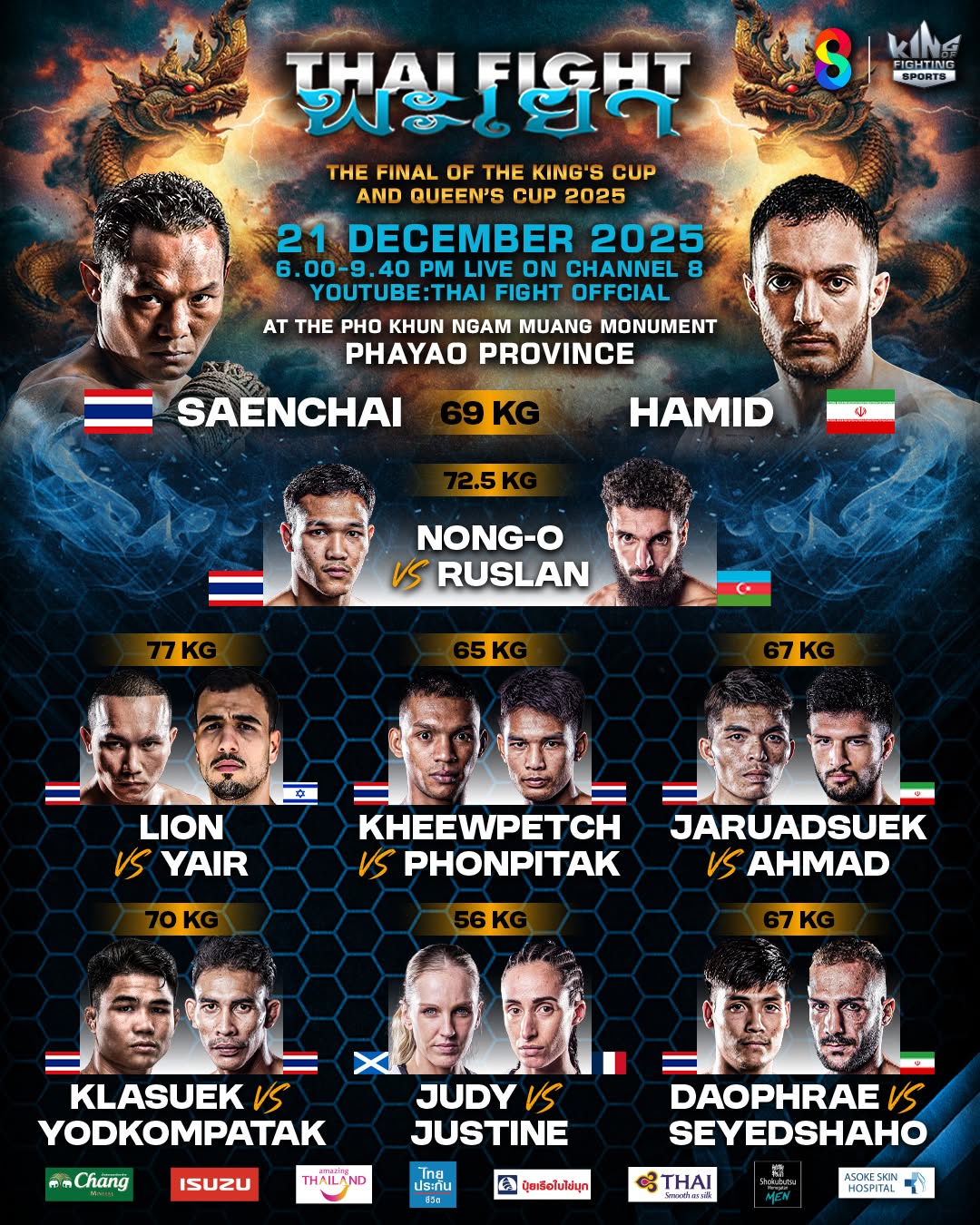 Thai Fight League (21.12.2025) poster