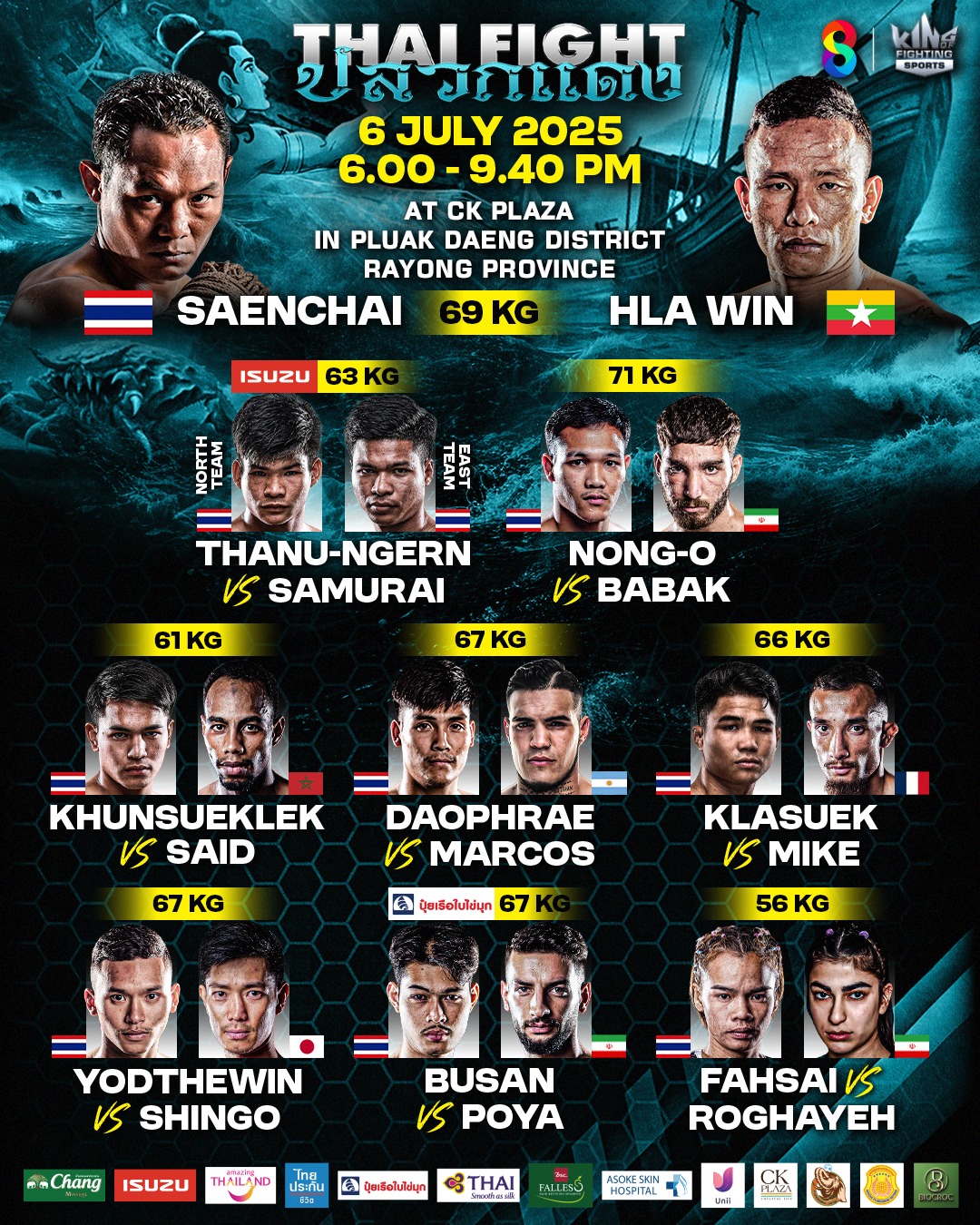 Thai Fight League (06.07.2025) poster