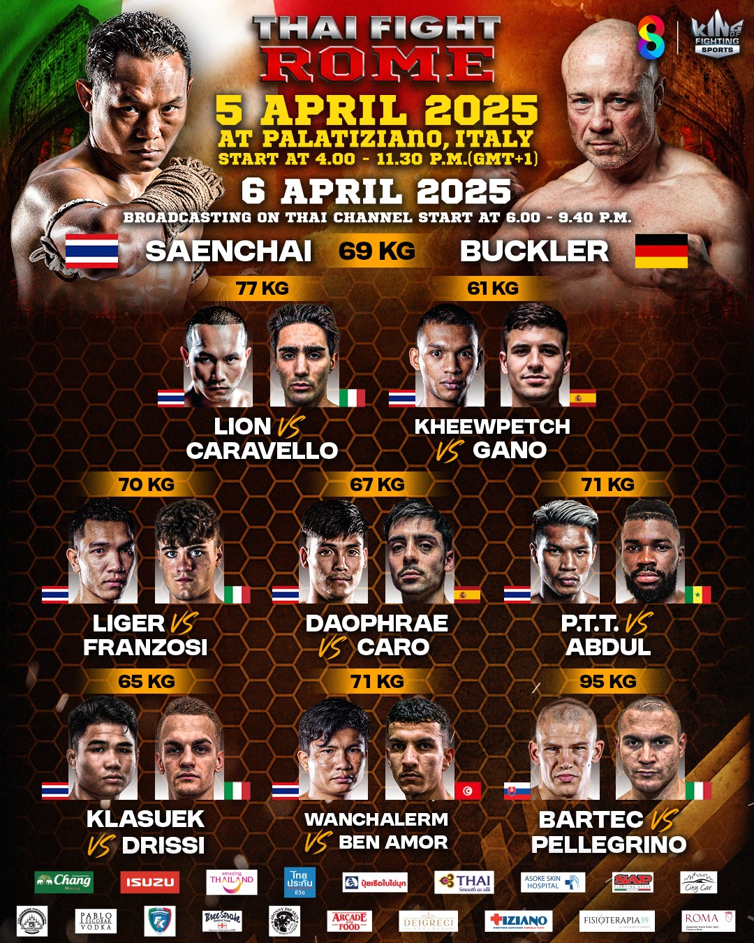 Thai Fight: Rome (05.04.2025) poster