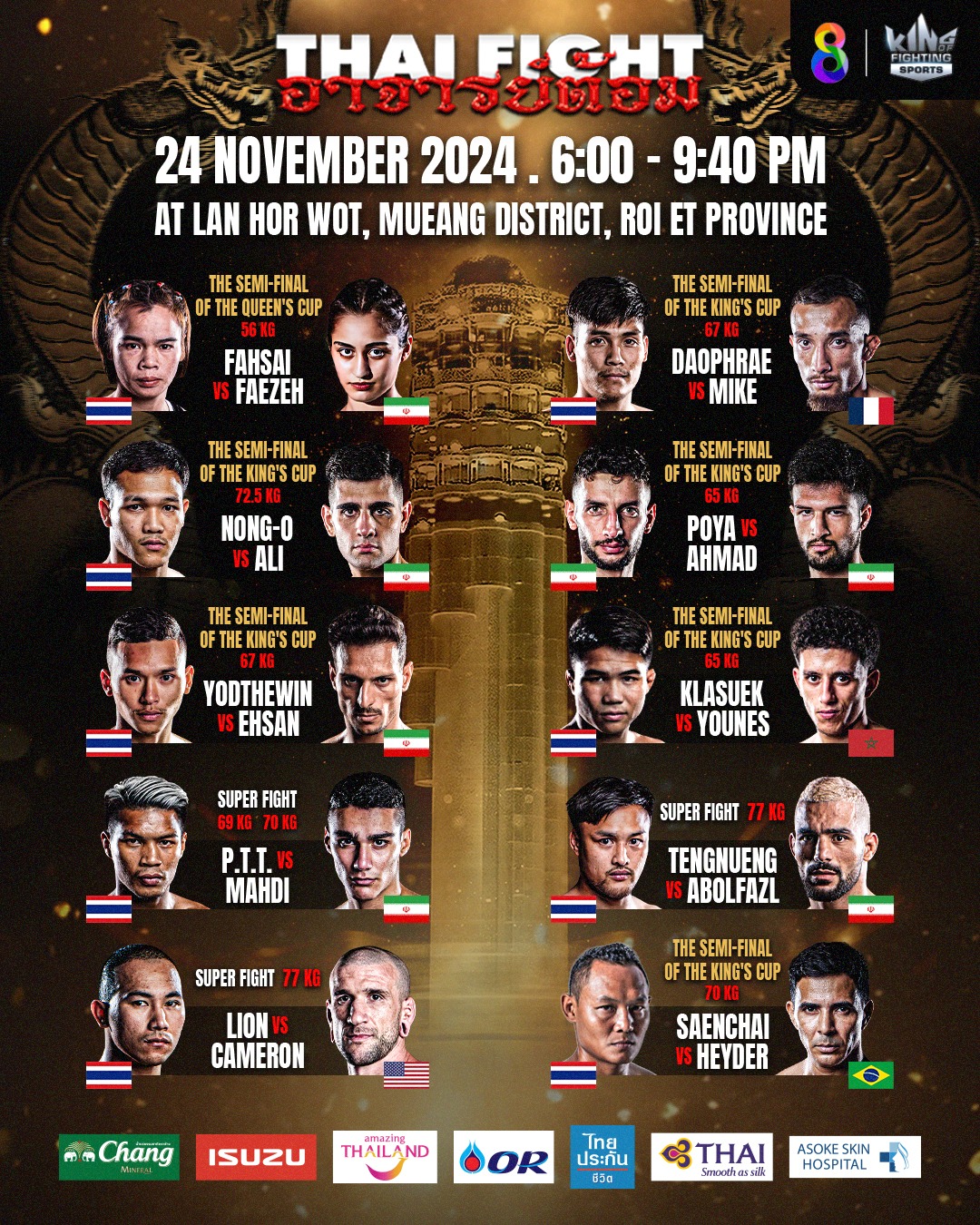 Thai Fight: Ajarn Tom (24.11.2024) poster
