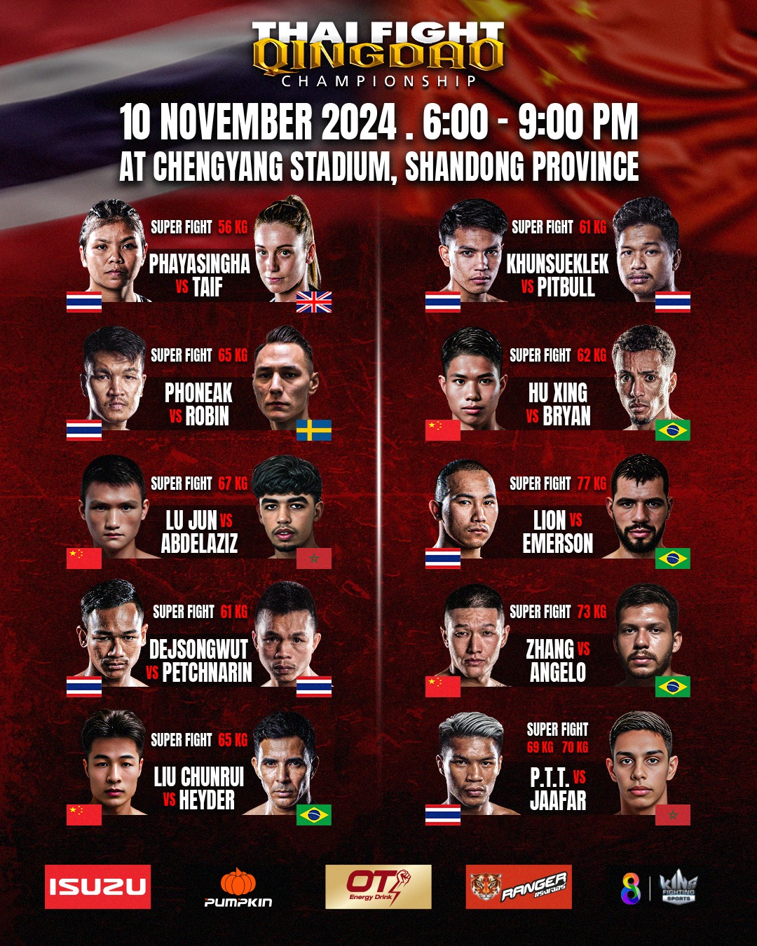 Thai Fight: Qingdao (10.11.2024) poster
