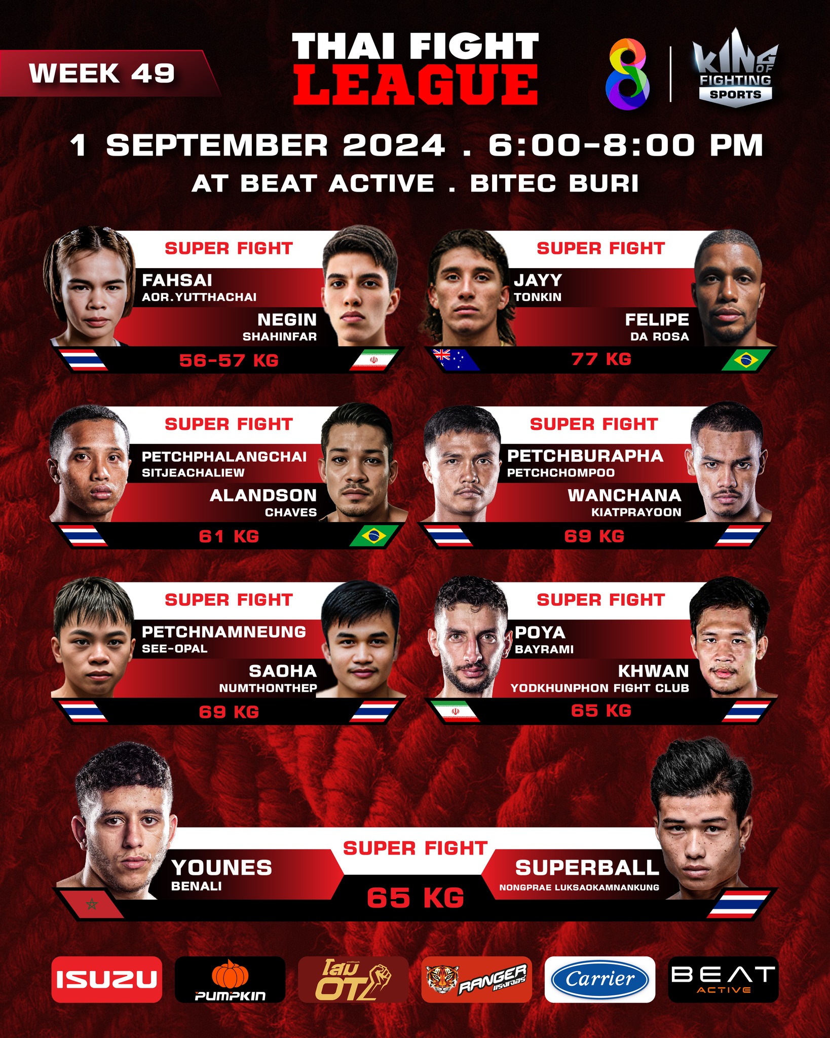 Thai Fight League 49 poster
