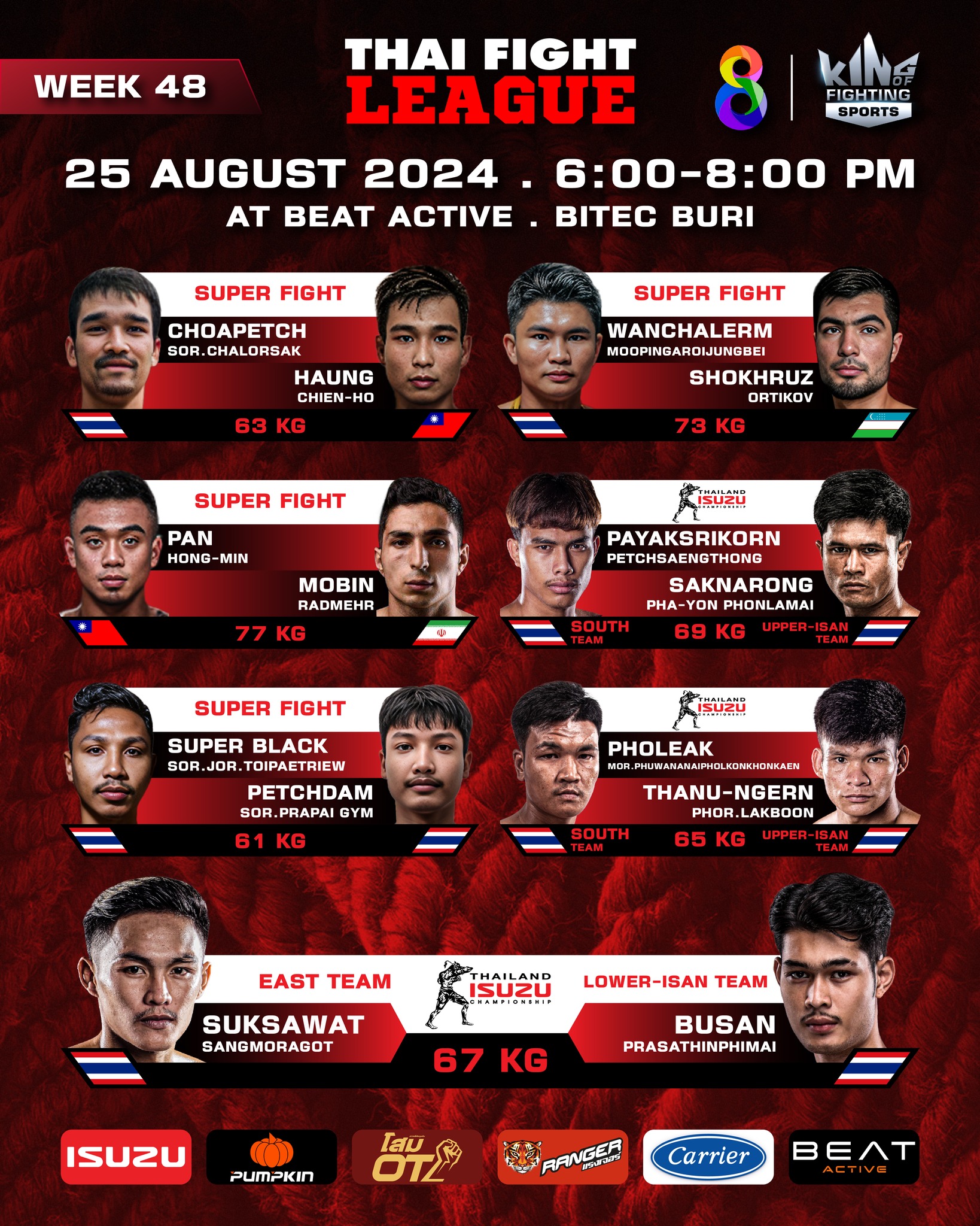 Thai Fight League 48 poster