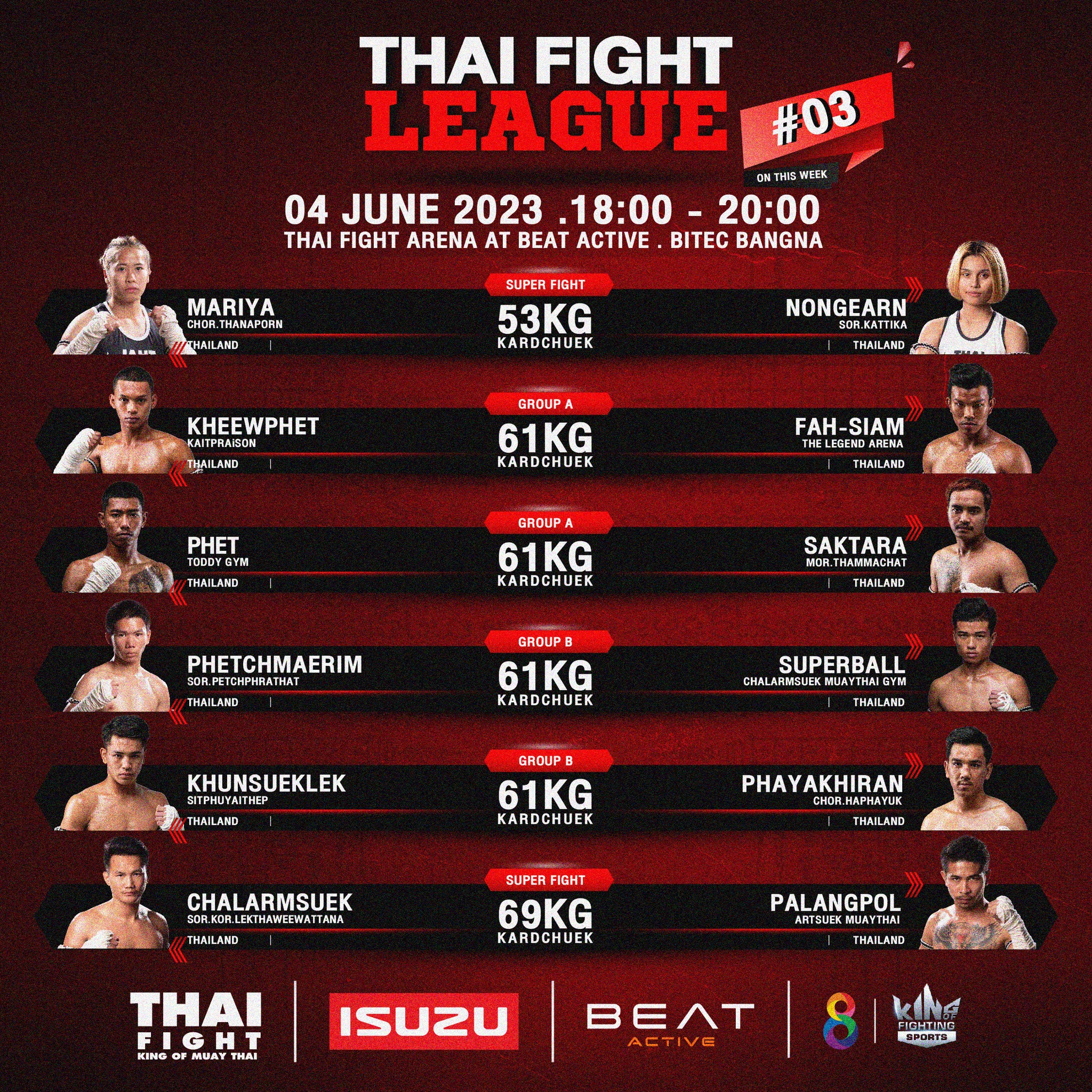 Thai Fight League 3 poster