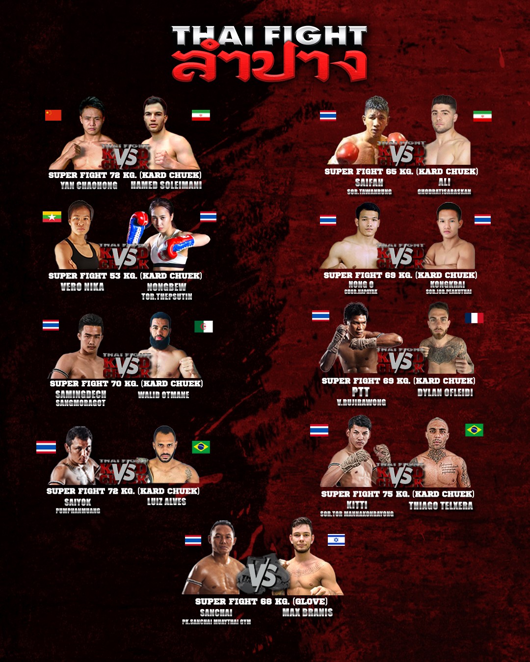 Thai Fight: Lampang (20.03.2022) poster