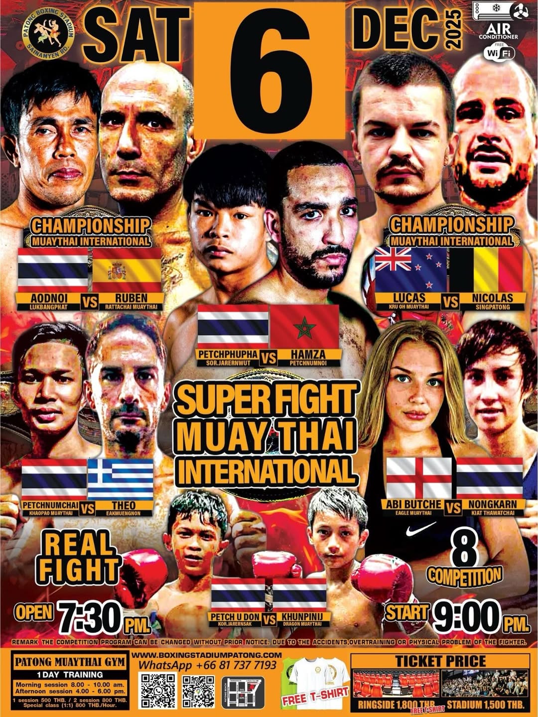 Patong Boxing Stadium (06.12.2025) poster