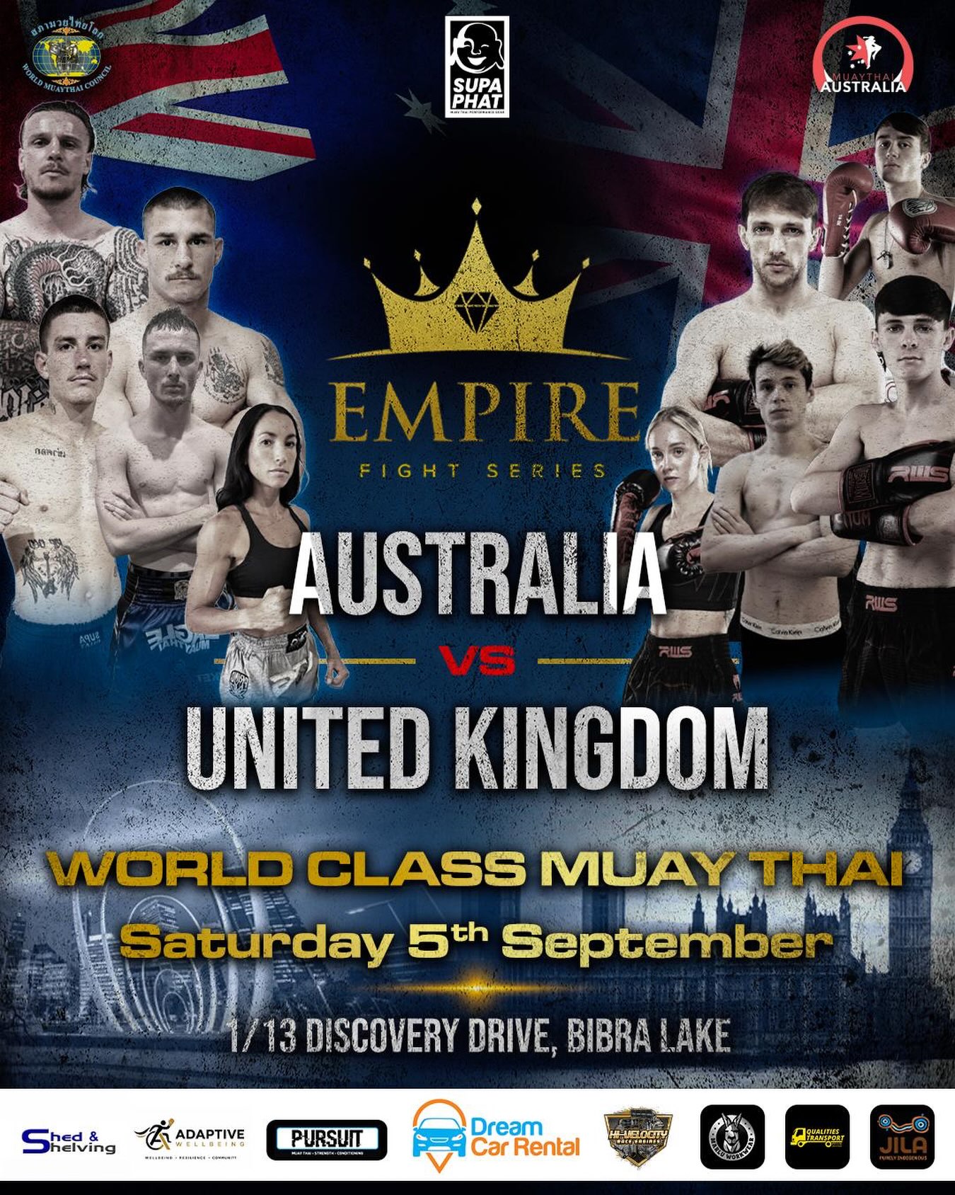 Empire Fight Series - Australia vs United Kingdom poster