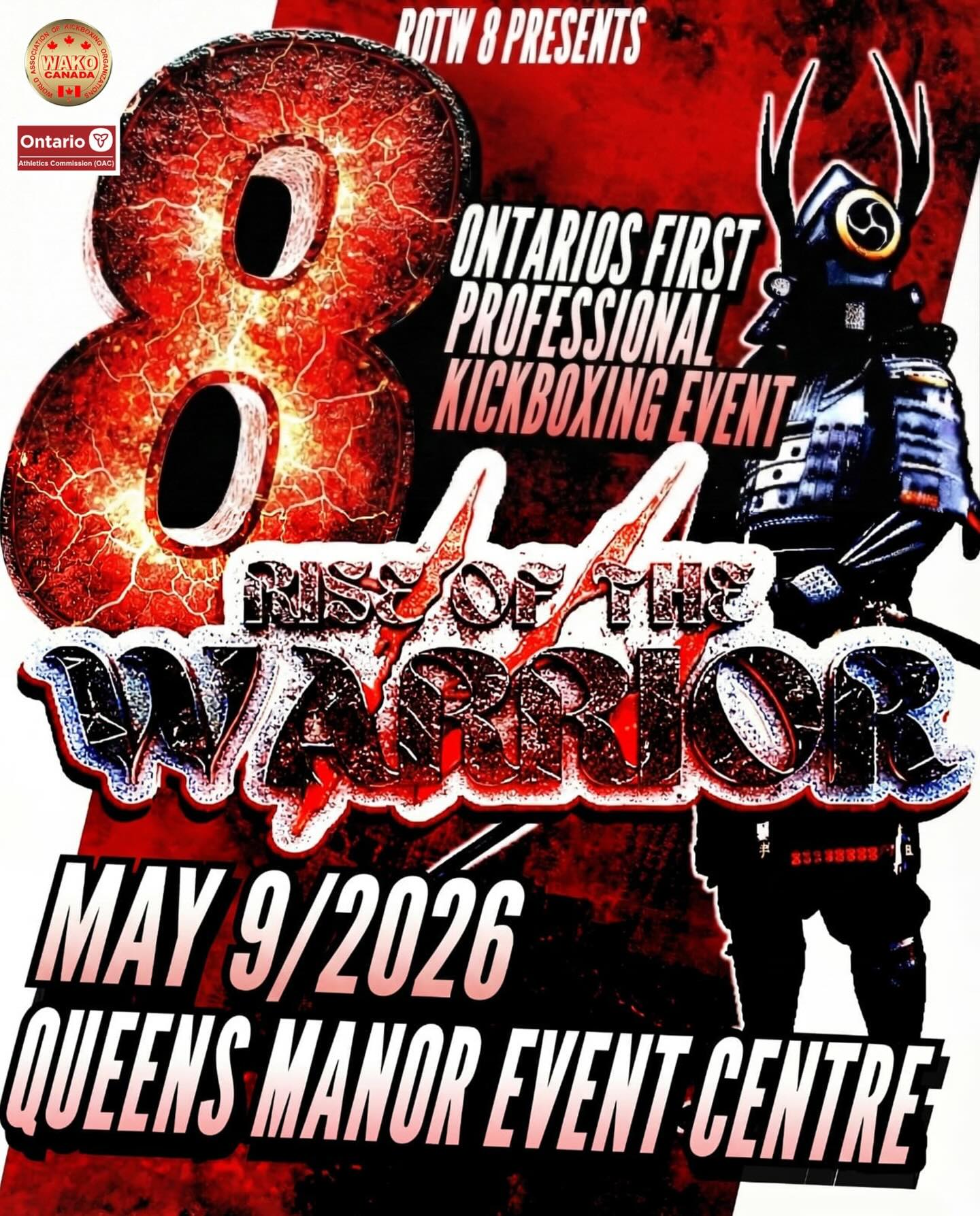 Rise Of The Warrior 8 poster