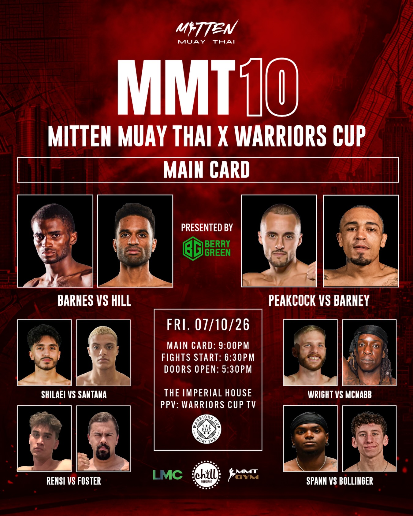 Mitten Muay Thai 10 poster