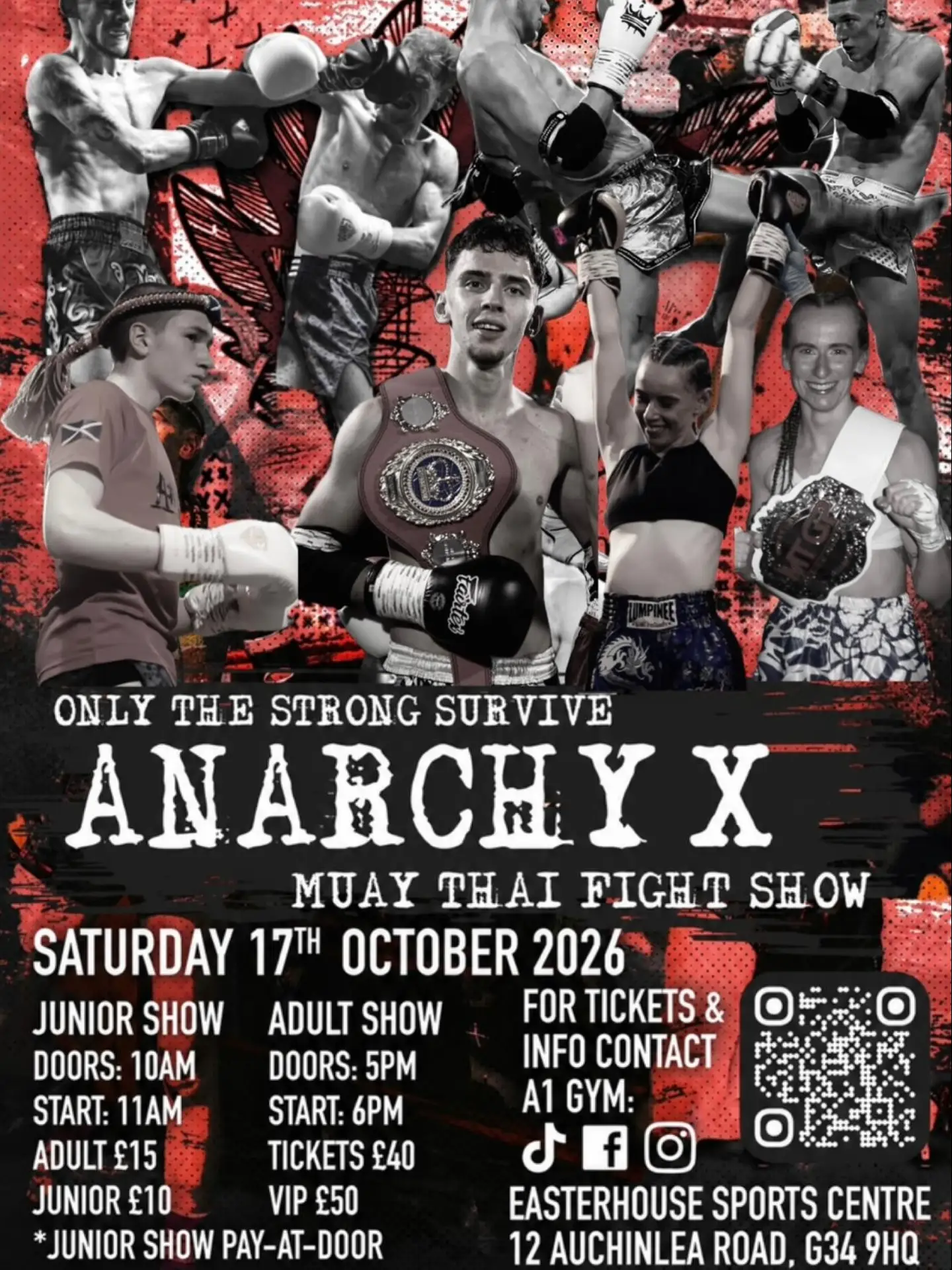 Anarchy Fight Night 10 poster