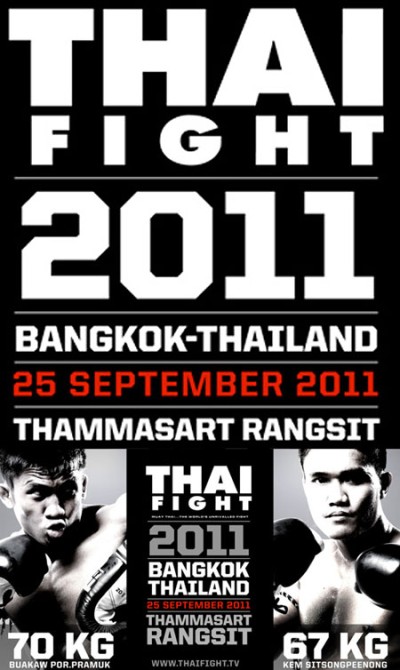 Thai Fight: 2011 Stage 1 (25.09.2011) poster