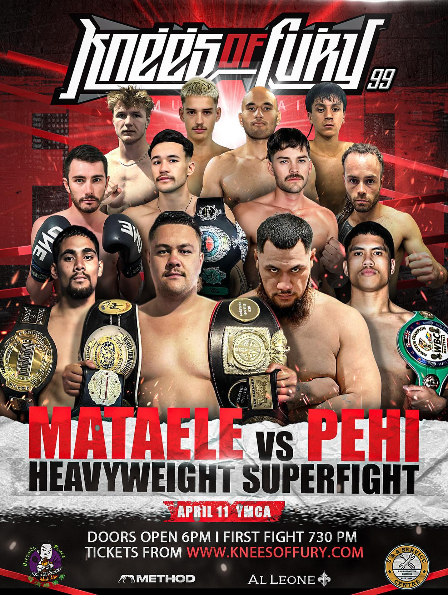 Knees of Fury 99 poster