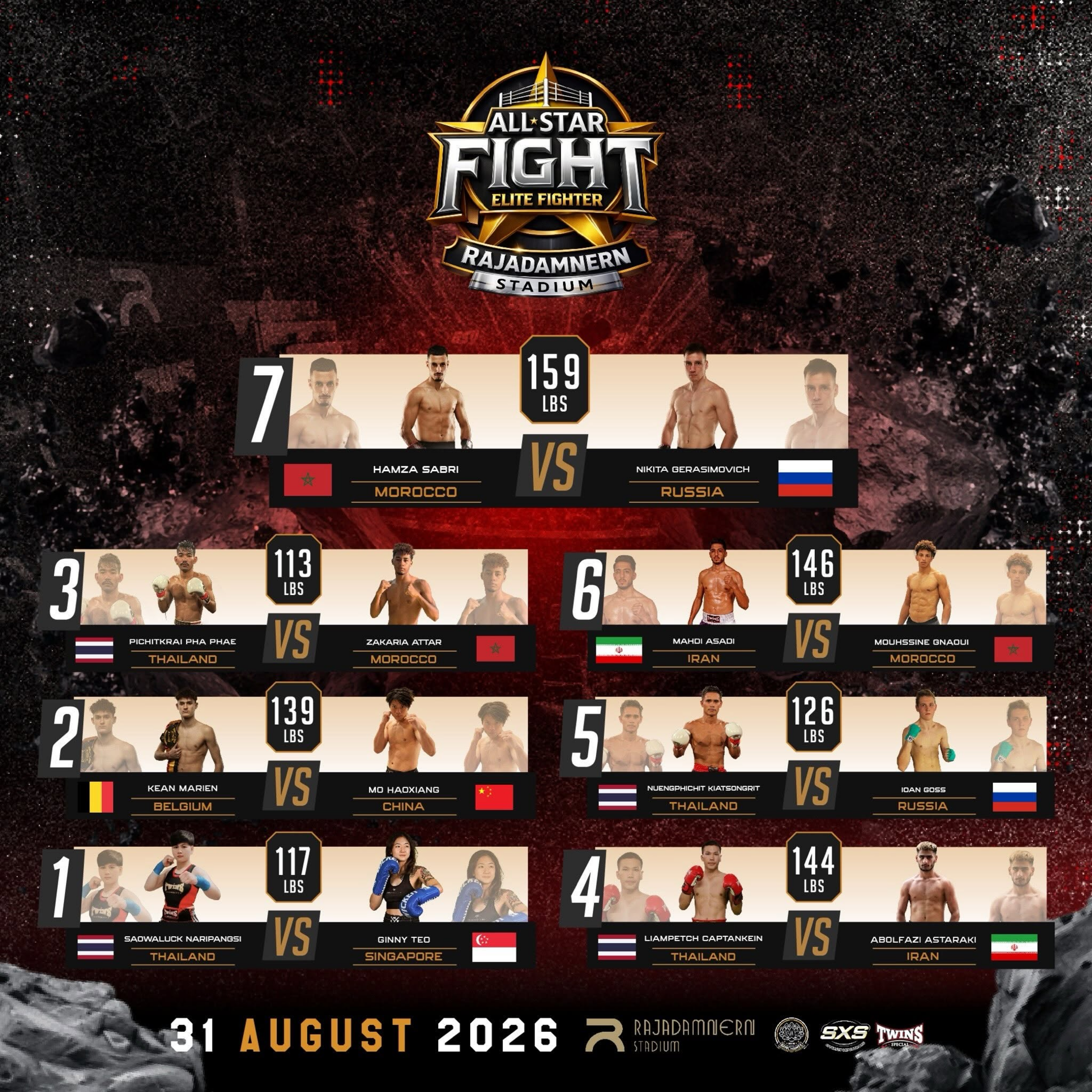 All Star Fight (31.08.2026) poster