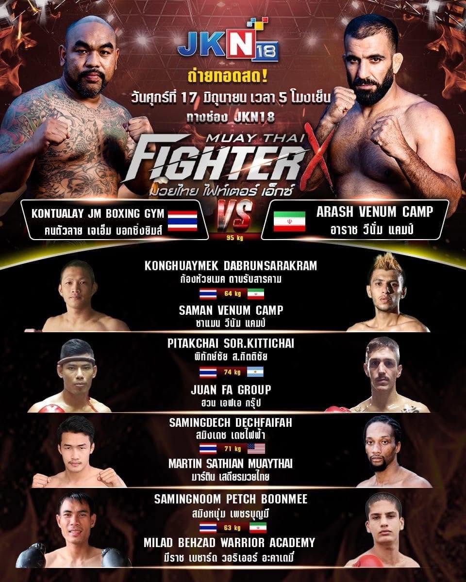 Muay Thai Fighter X (17.06.2022) poster