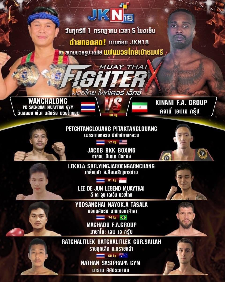 Muay Thai Fighter X (01.07.2022) poster