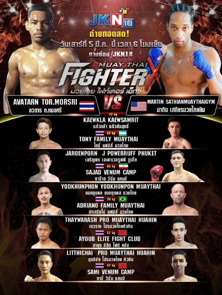 Muay Thai Fighter X (05.03.2022) poster