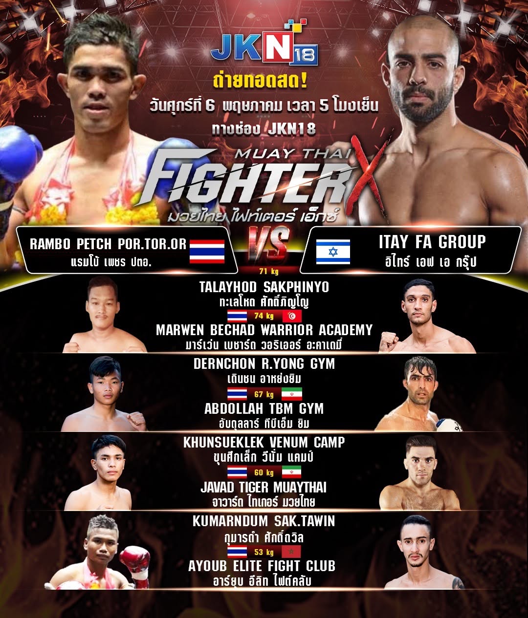 Muay Thai Fighter X (06.05.2022) poster