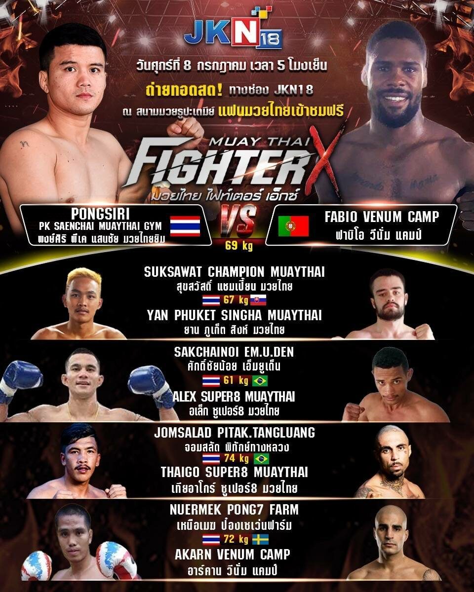 Muay Thai Fighter X (08.07.2022) poster