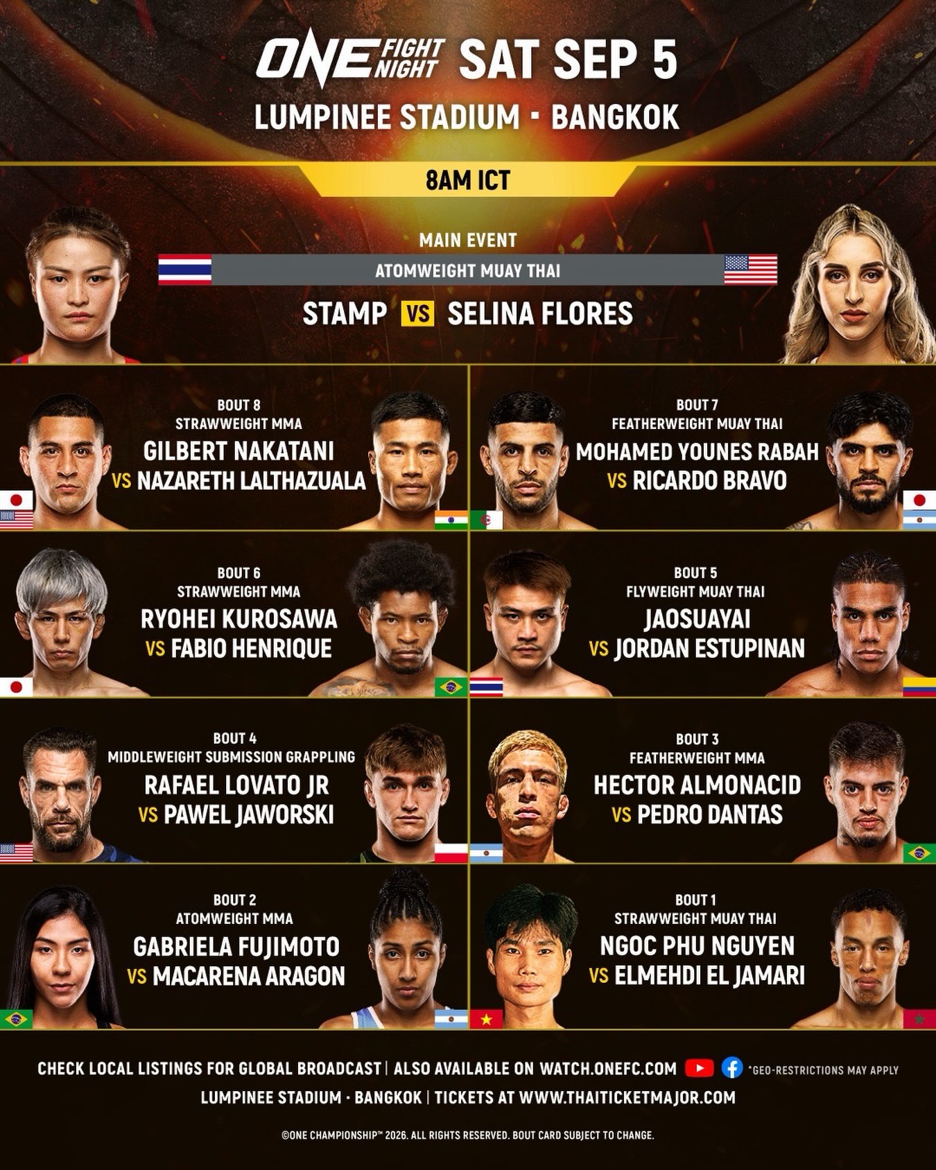 ONE Fight Night 47 poster