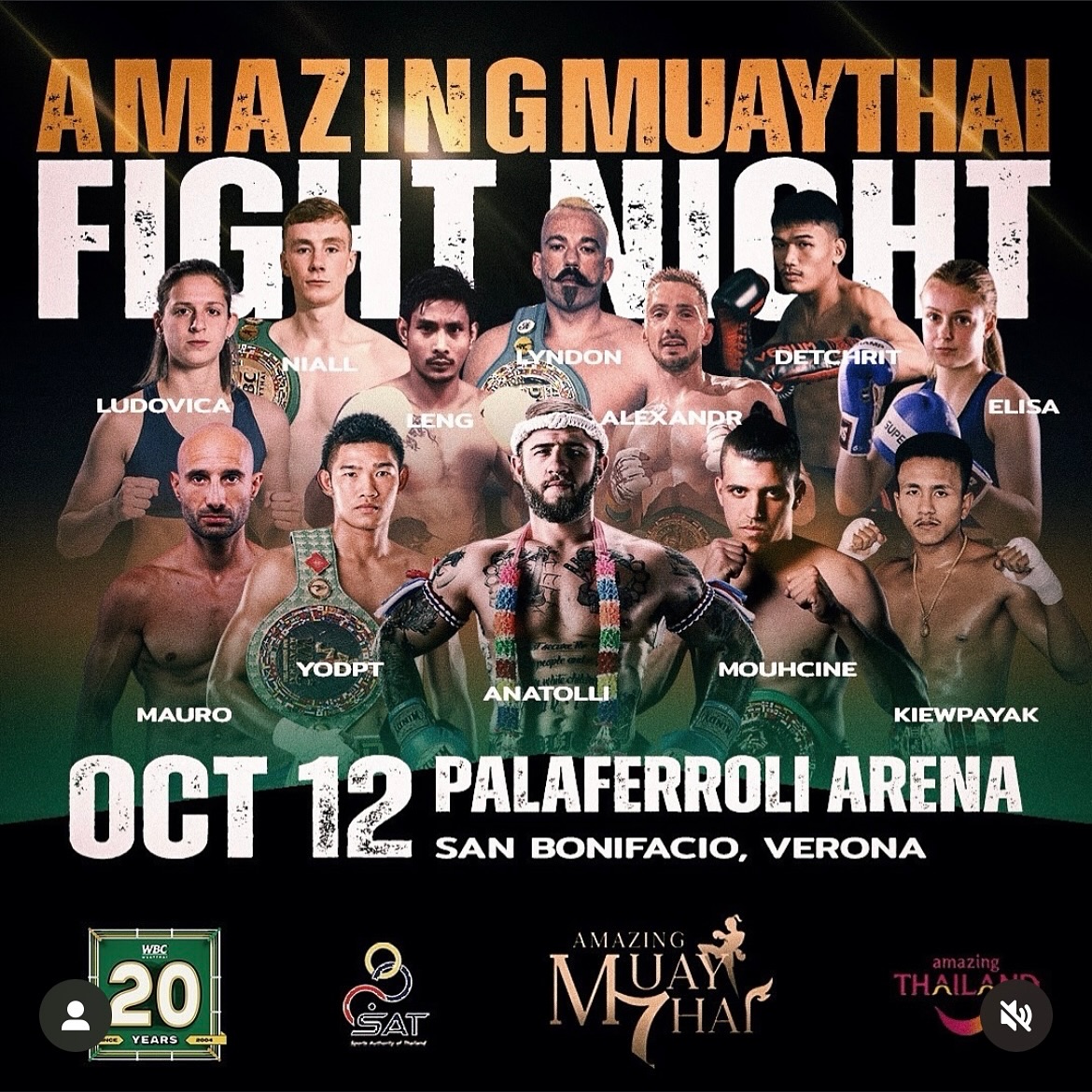 Amazing MuayThai Fight Night (12.10.2024) poster