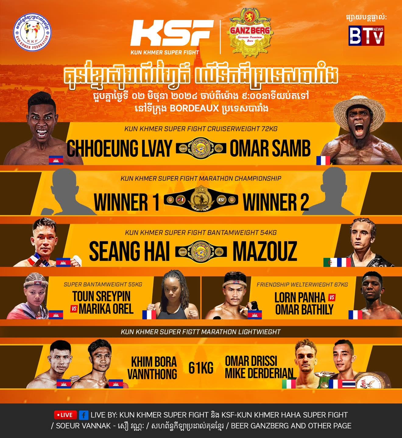 Kun Khmer Super Fight (02.06.2024) poster