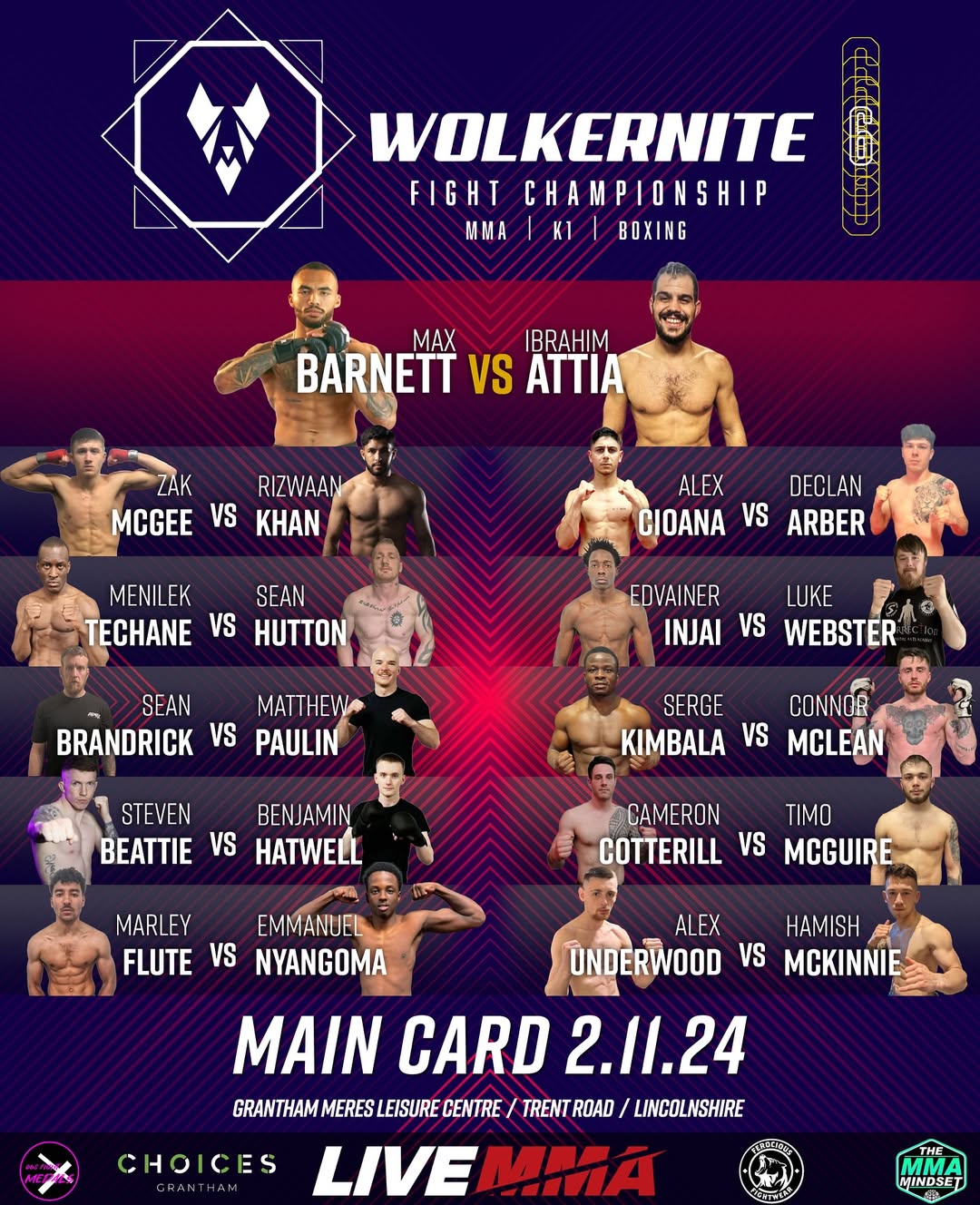 Wolkernite Fight Championship 6 poster