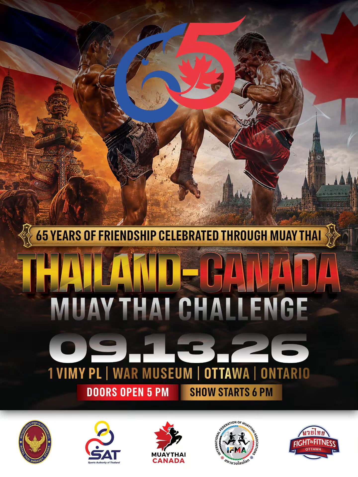 65 Years of Friendship: Thailand x Canada poster