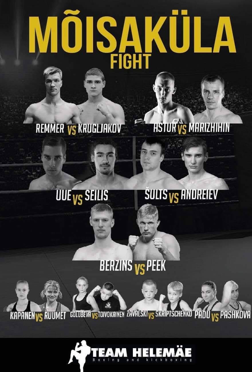 Mõisaküla Fight 4 poster